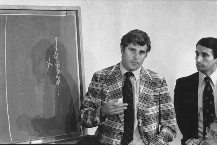 Bob Knight and Mike Krzyzewski